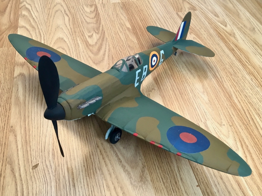 Spitfire model topside